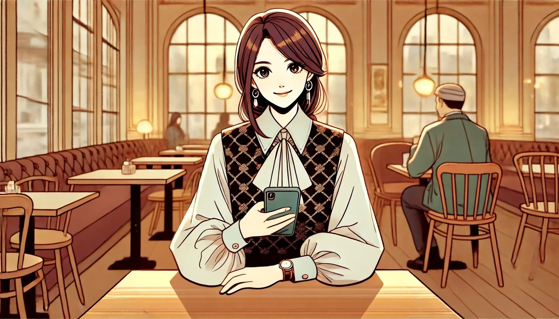 交際クラブを使う女性